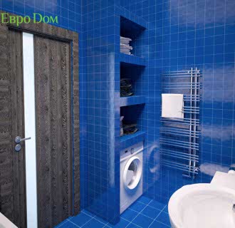 Дизайн двухкомнатной квартиры 64 кв. м в стиле минимализм. Фото проекта