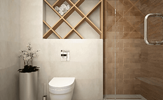 Дизайн интерьера квартиры-студии 49 кв.м. по адресу МО, г. Щелково, ул. Первомайская  д. 9, корп. 2. Фото 2