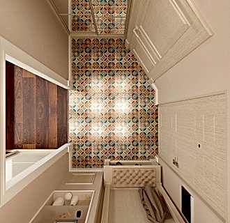 Дизайн трехкомнатной квартиры 83 кв. м в классическом стиле. Фото проекта