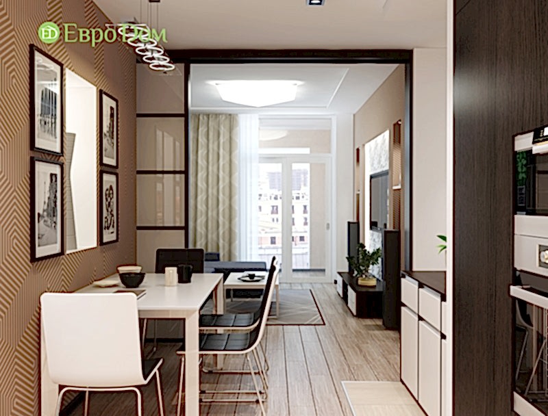 Дизайн 3-комнатной квартиры 87 кв. м в современном стиле. Фото 08