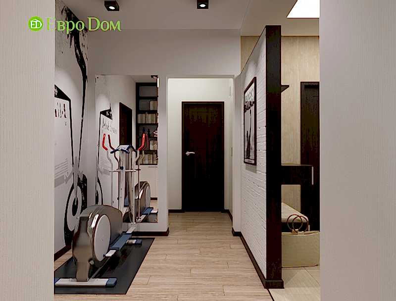 Дизайн 3-комнатной квартиры 87 кв. м в современном стиле. Фото 011