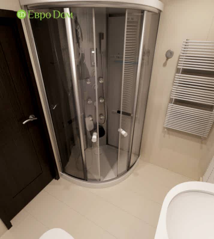 Дизайн 3-комнатной квартиры 87 кв. м в современном стиле. Фото 019