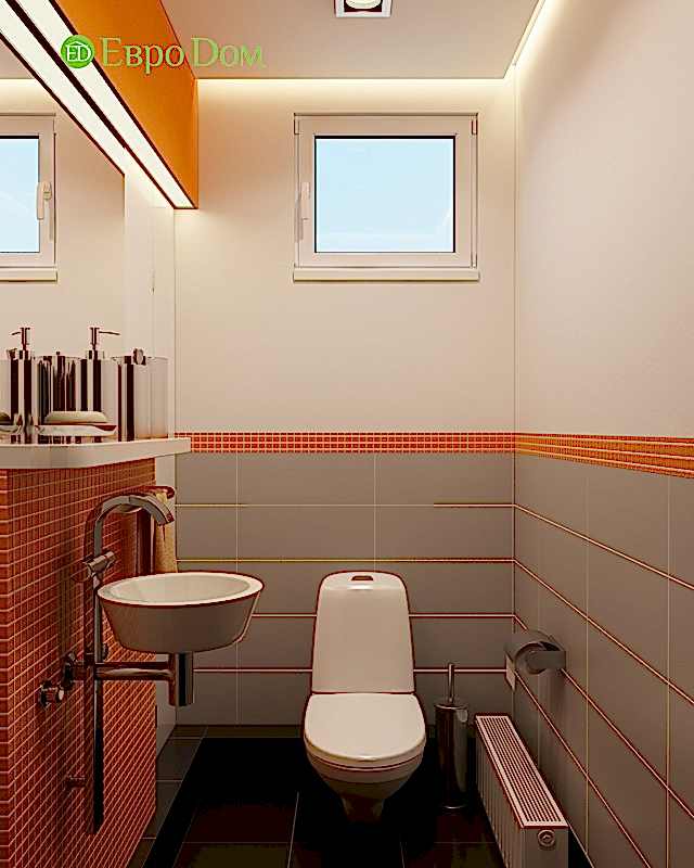 Дизайн 3-комнатной квартиры 87 кв. м в современном стиле. Фото 025