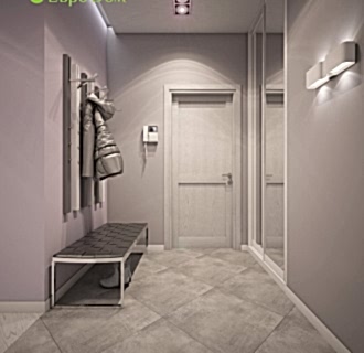 Дизайн трехкомнатной квартиры 93 кв. м в современном стиле. Фото проекта