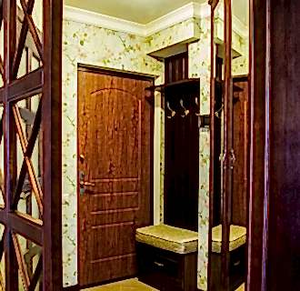 Ремонт трехкомнатной квартиры 50 кв. м в английском стиле. Фото проекта