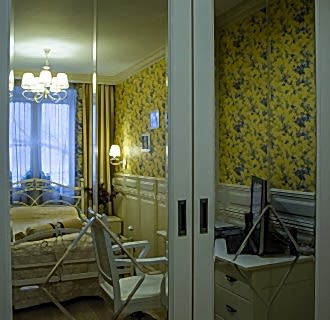 Ремонт трехкомнатной квартиры 50 кв. м в английском стиле. Фото проекта