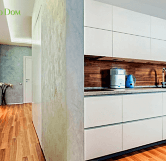 Ремонт четырехкомнатной квартиры 103 кв. м в современном стиле. Фото проекта