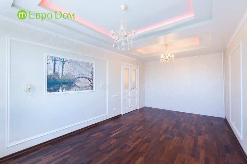 Ремонт и отделка 4-комнатной квартиры. Интерьер в стиле неоклассика. Фото 02