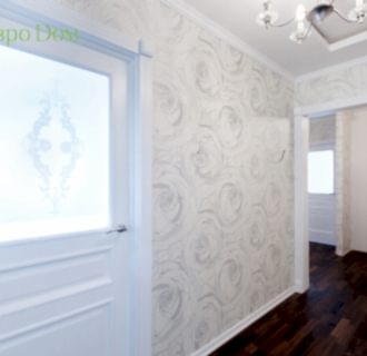 Ремонт четырехкомнатной квартиры 107 кв. м в стиле неоклассика. Фото проекта