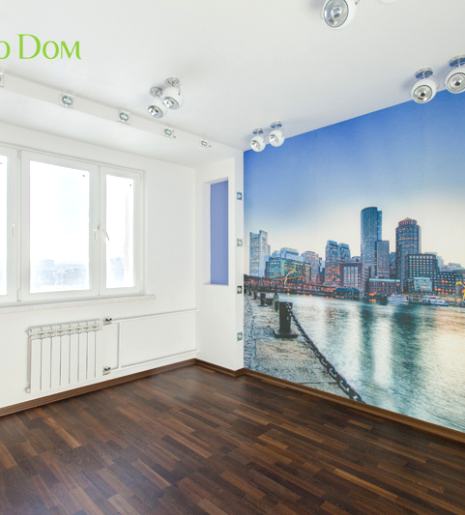 Ремонт четырехкомнатной квартиры 107 кв. м в стиле неоклассика. Фото проекта