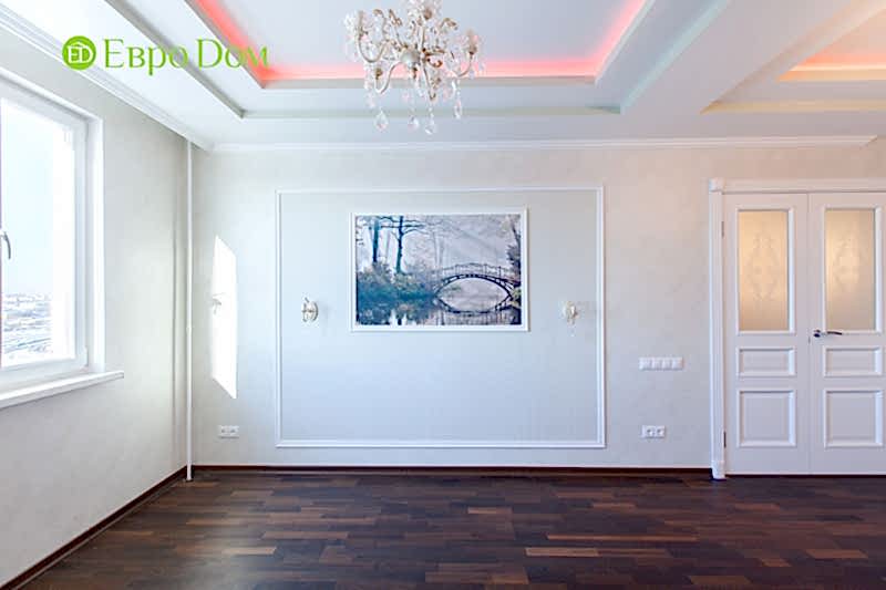 Ремонт и отделка 4-комнатной квартиры. Интерьер в стиле неоклассика. Фото 013