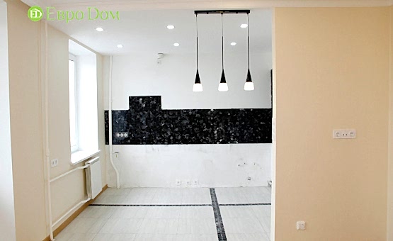 Ремонт 2-комнатной квартиры 51 кв.м. по адресу г. Алматы, ул. Дружбы, д. 10/32. Фото 4