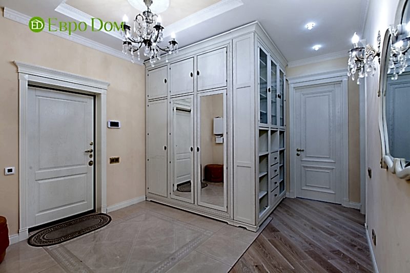 Ремонт трёхкомнатной квартиры. Интерьер в классическом стиле. Фото 03