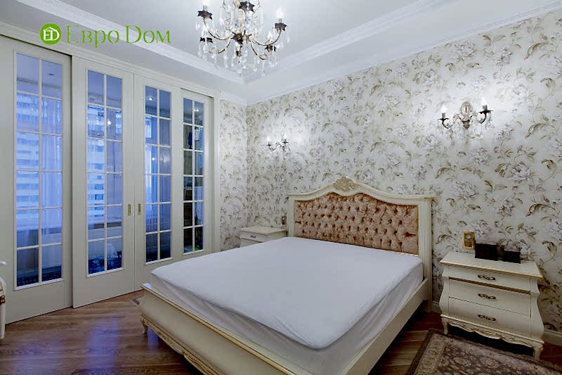 Ремонт трёхкомнатной квартиры. Интерьер в классическом стиле. Фото 04