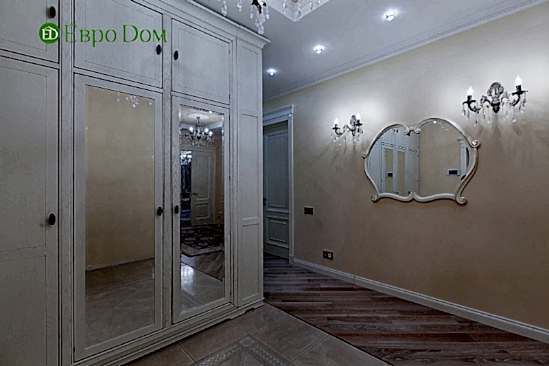 Ремонт трёхкомнатной квартиры. Интерьер в классическом стиле. Фото 05