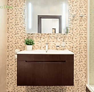 Ремонт однокомнатной квартиры 59 кв. м в современном стиле. Фото проекта