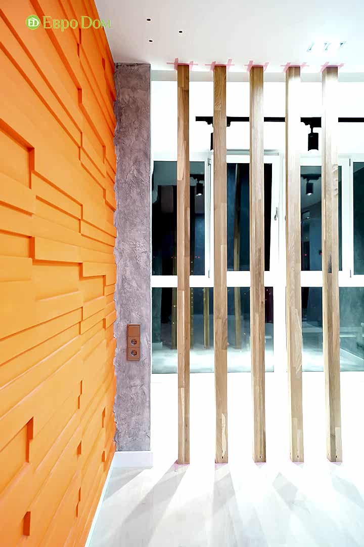 Ремонт однокомнатной квартиры 50 кв. м в современном стиле. Фото 08