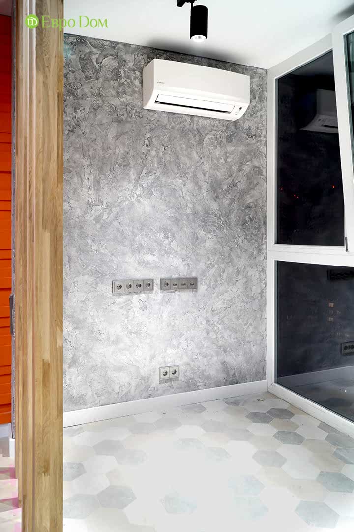 Ремонт однокомнатной квартиры 50 кв. м в современном стиле. Фото 09