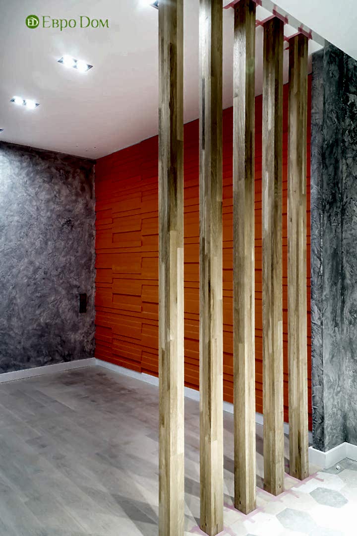 Ремонт однокомнатной квартиры 50 кв. м в современном стиле. Фото 010