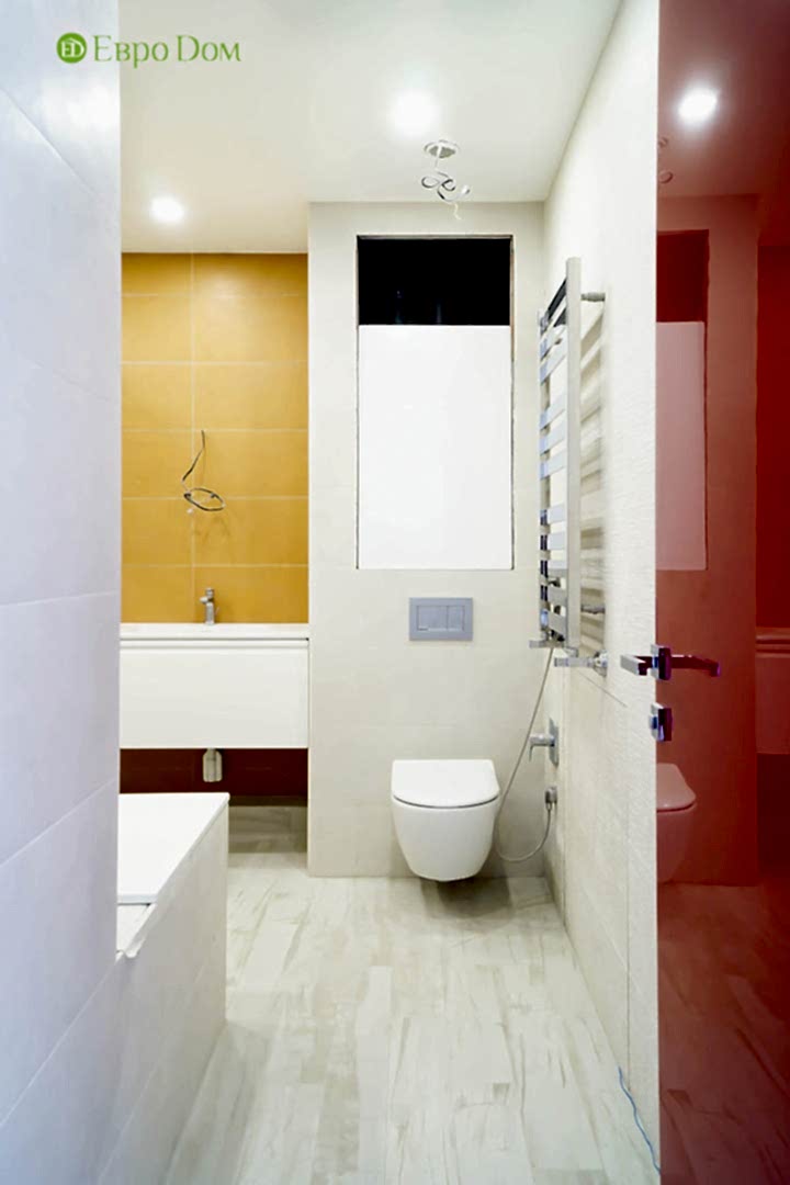 Ремонт однокомнатной квартиры 50 кв. м в современном стиле. Фото 013