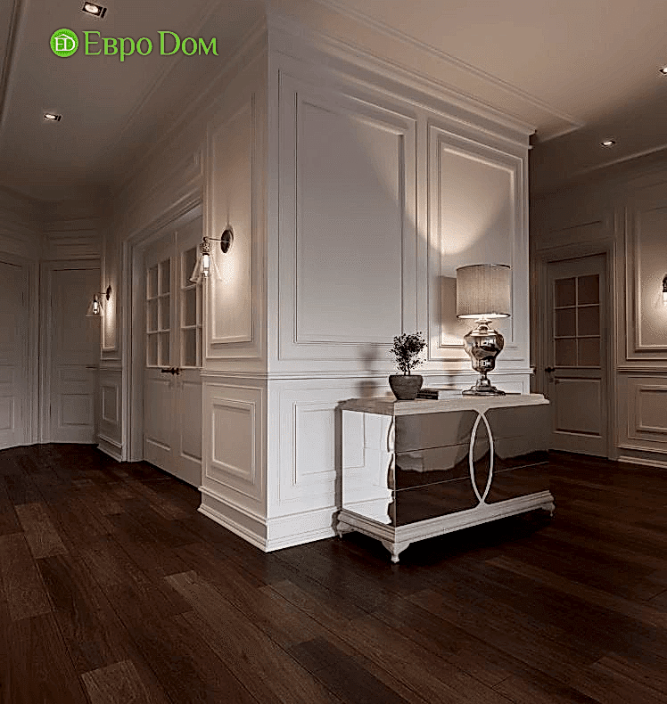 Ремонт 3-комнатной квартиры в классическом стиле. Фото 08