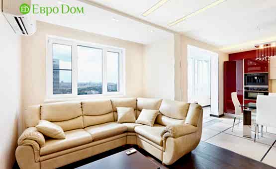 Ремонт 3-комнатной квартиры 103 кв.м. по адресу г.Алматы, 1-й Нагатинский пер. д.1, корп.1. Фото 2