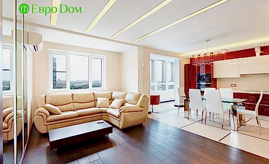 Ремонт 3-комнатной квартиры 103 кв.м. по адресу г.Алматы, 1-й Нагатинский пер. д.1, корп.1. Фото 4