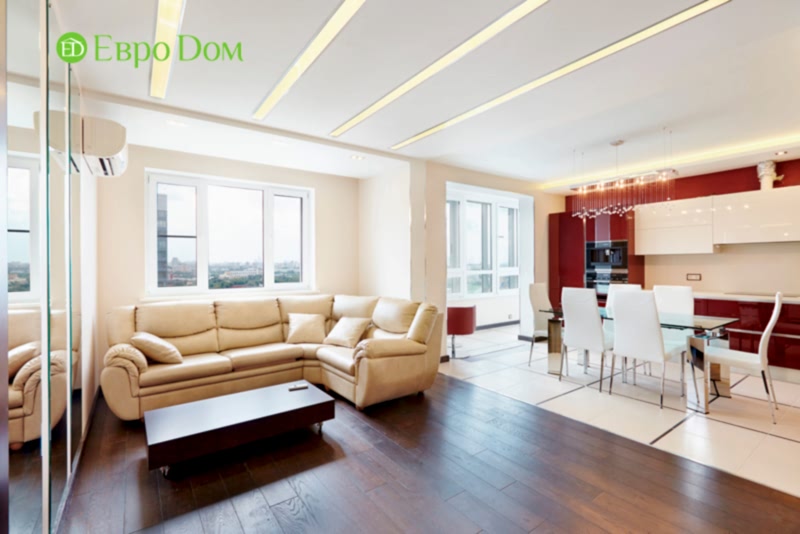 Ремонт и отделка 4-комнатной квартиры в современном стиле. Фото 05