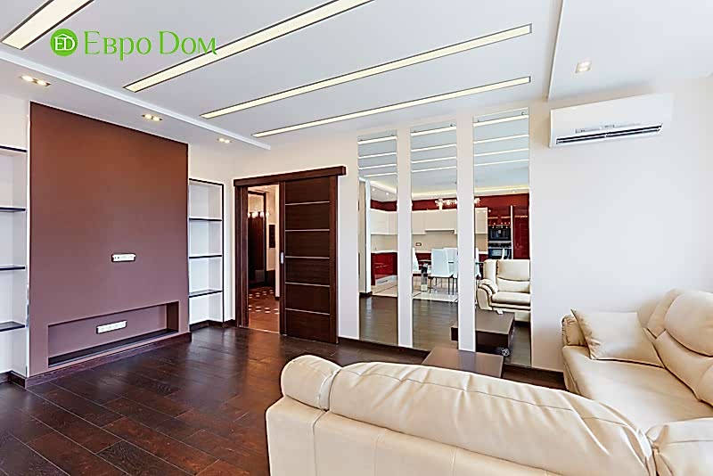 Ремонт и отделка 4-комнатной квартиры в современном стиле. Фото 021