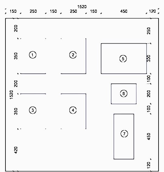 Стенд качества Евродом. Схема.