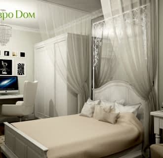 Дизайн трехкомнатной квартиры 75 кв. м в классическом стиле. Фото проекта