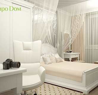 Дизайн трехкомнатной квартиры 75 кв. м в классическом стиле. Фото проекта