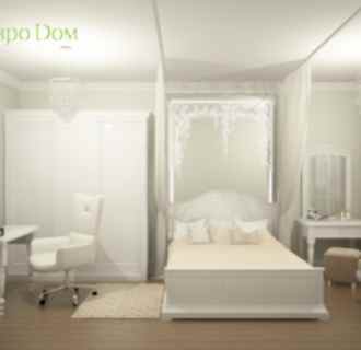 Дизайн трехкомнатной квартиры 75 кв. м в классическом стиле. Фото проекта