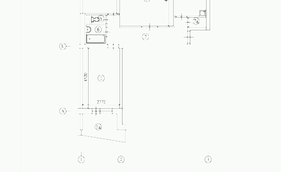 Перепланировка 3-комнатной квартиры 60 кв.м. по адресу г. Алматы, ул. Полимерная, д. 7. Фото 1