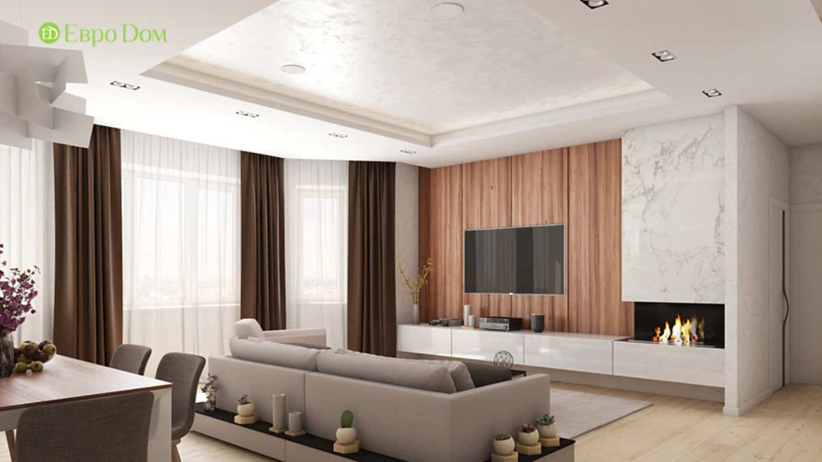 Дизайн-проекты. Стиль: Современный. ЗD визуализация. Фото 1