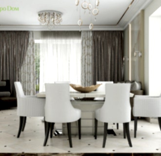 Дизайн интерьера коттеджа 103 кв. м в современном стиле. Фото проекта