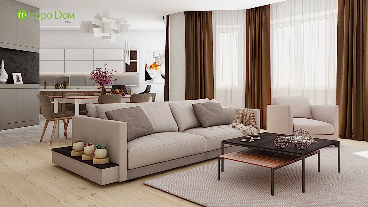 Дизайн-проекты. Стиль: Современный. ЗD визуализация. Фото 2