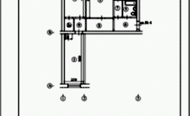 Перепланировка 3-комнатной квартиры 54 кв.м. по адресу г. Алматы, ул. Партизанская, д. 49, к. 1. Фото 1