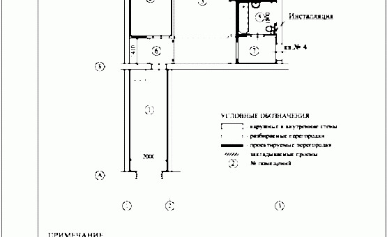 Перепланировка 3-комнатной квартиры 54 кв.м. по адресу г. Алматы, ул. Партизанская, д. 49, к. 1. Фото 2