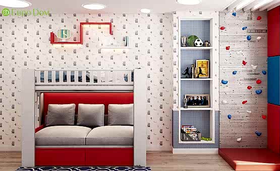 Дизайн интерьера четырехкомнатной квартиры 106 кв.м. по адресу МО, г. Видное, ул. Олимпийская деревня, д. 1, корп, 1, ЖК «Битцевские холмы». Фото 4