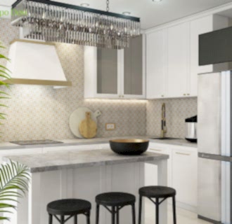 Дизайн четырехкомнатной квартиры 103 кв. м в стиле ар-деко. Фото проекта