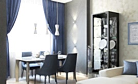 Дизайн интерьера трехкомнатной квартиры 95 кв.м. по адресу г. Алматы, ул. Маршала Захарова, д. 3, ЖК «Маршала Захарова 7». Фото 3