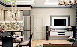 Дизайн интерьера трехкомнатной квартиры 82 кв.м. по адресу г. Алматы, пр. Вернадского, д. 105, корп. 4, ЖК «Елена». Фото 2