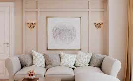 Дизайн интерьера трехкомнатной квартиры 83 кв.м. по адресу г. Алматы, Солдатский пер., 10, ЖК Лефортово. Фото 2