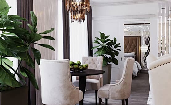 Дизайн интерьера квартиры в новостройке 68 кв.м. по адресу г. Красногорск, ул. Авангардная, д. 10, кв. 567. Фото 4