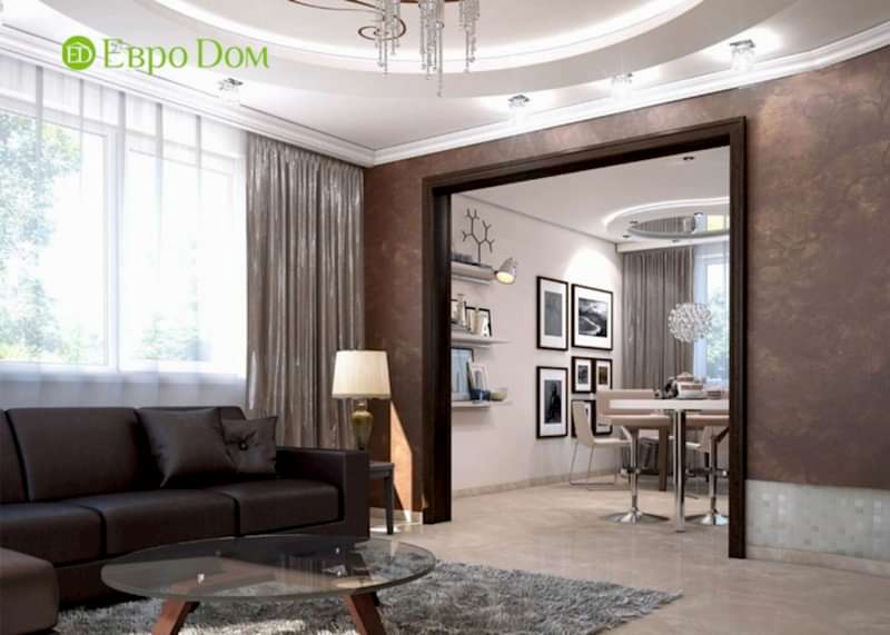 Дизайн коттеджей ар-деко внутри дома