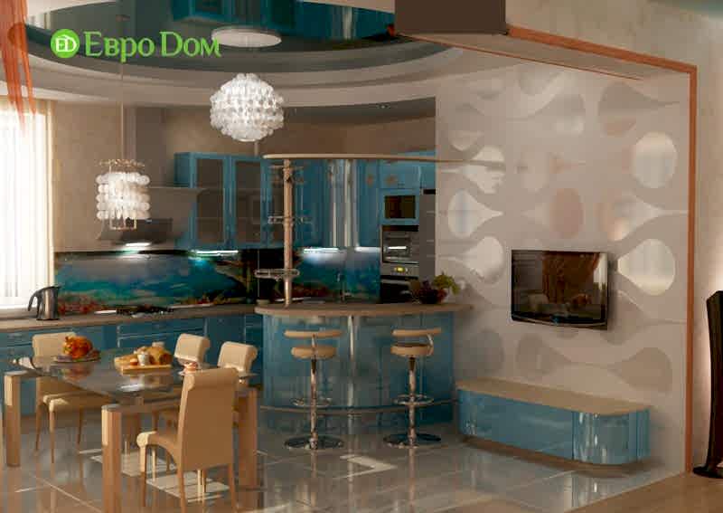 Дизайн коттеджей, фото внутри, красивый ремонт в столовой