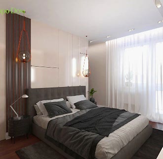 Дизайн двухкомнатной квартиры 70 кв. м в современном стиле. Фото проекта