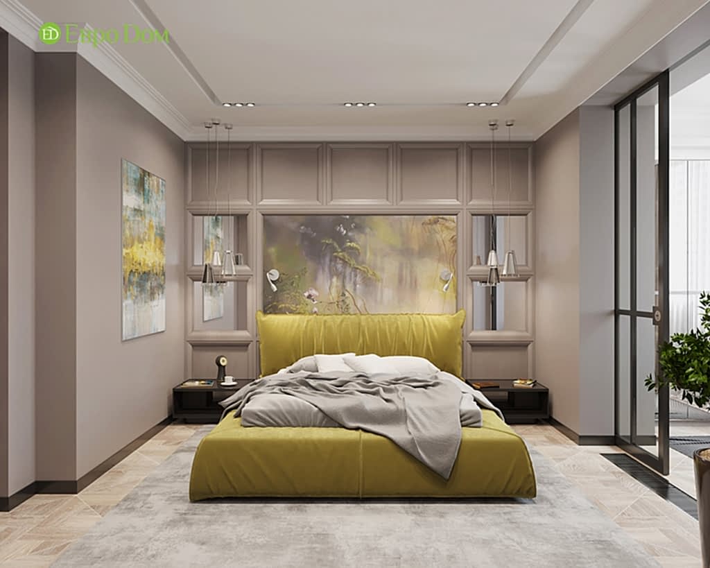 Дизайн 2-комнатной квартиры 64 кв. м в стиле ар-деко. Фото 012