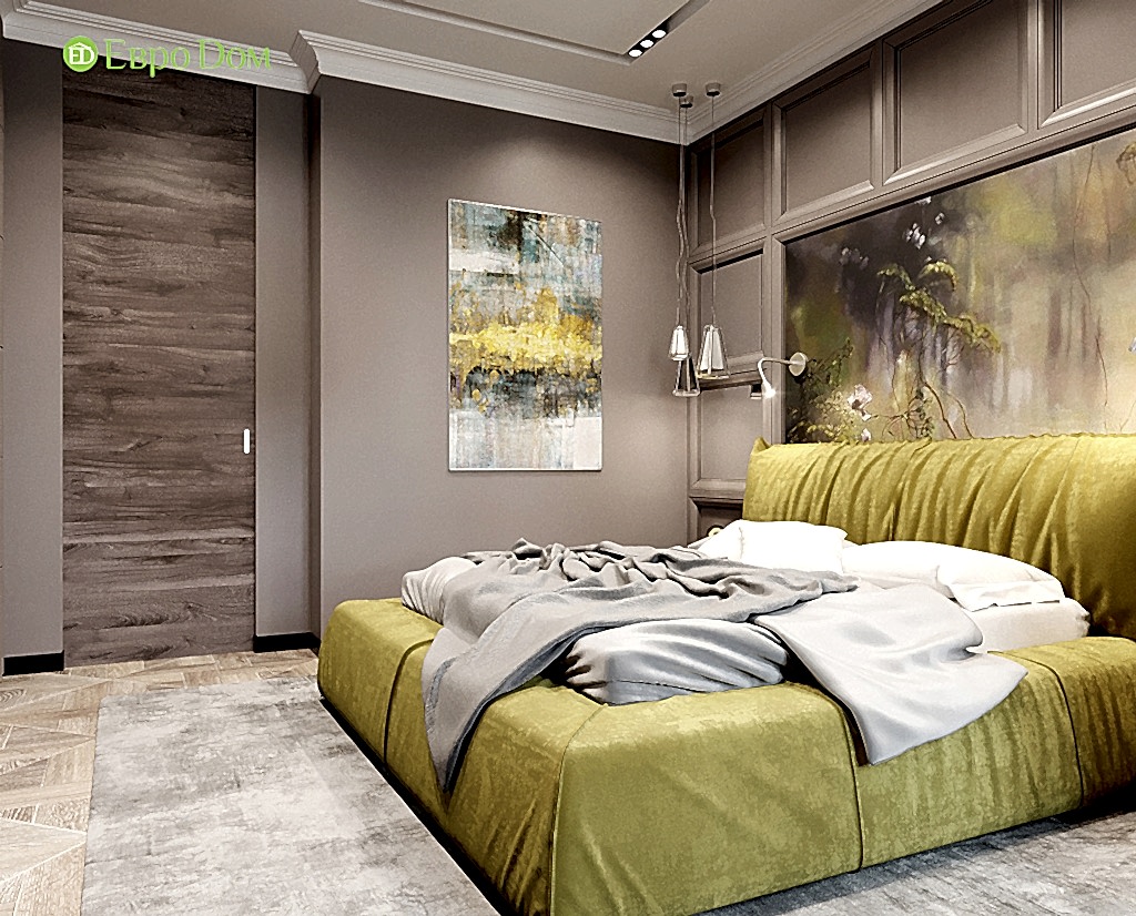 Дизайн 2-комнатной квартиры 64 кв. м в стиле ар-деко. Фото 013